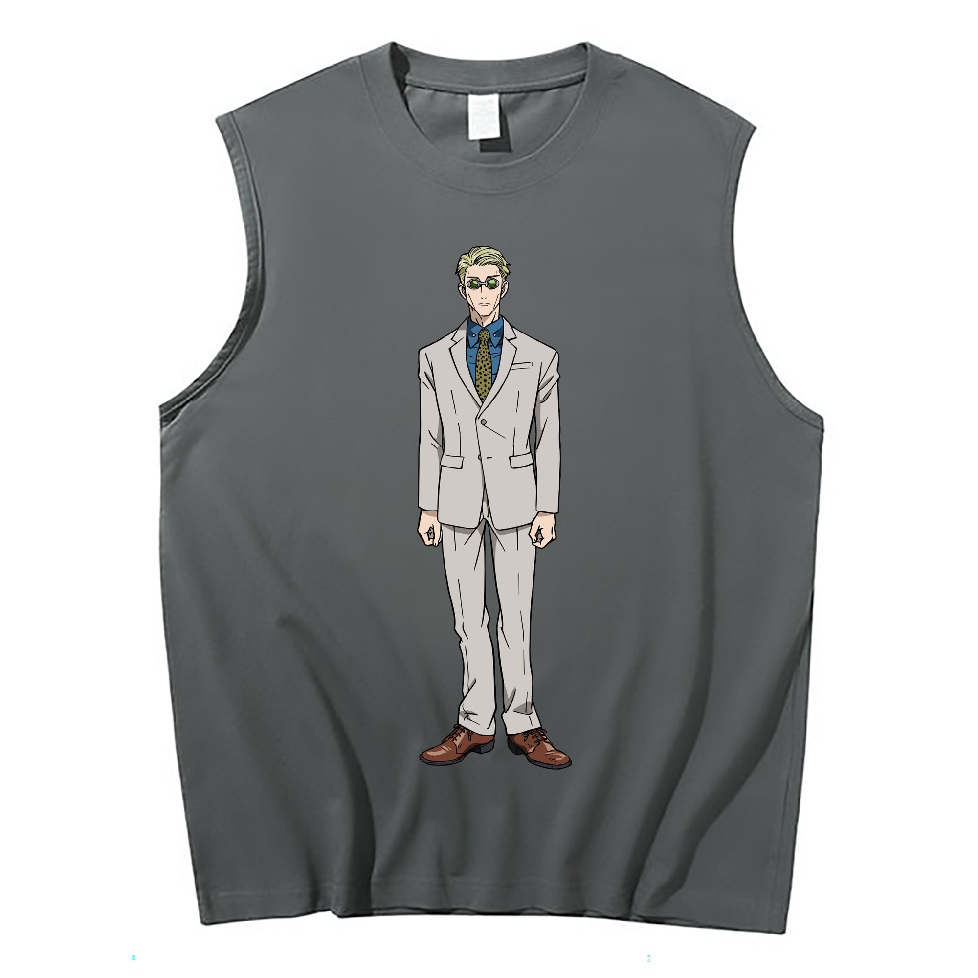 （画像用） 呪術廻戦 Jujutsu Kaisen コットン100％タンクトップ（フロントプリント）